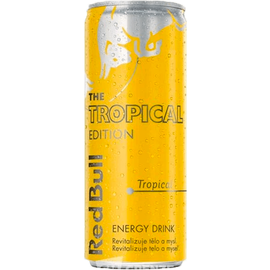 Red Bull La Edición Amarilla Tropical