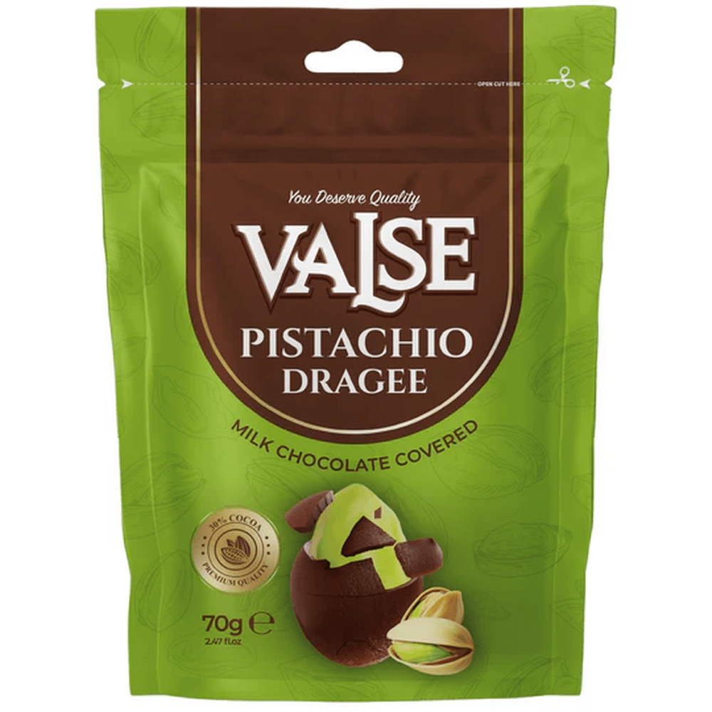 Valse Dragee Pistachio & Milk Chocolate - My American Shop