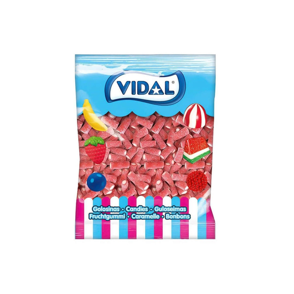 Vidal Sour Mini Pencils Strawberry - My American Shop