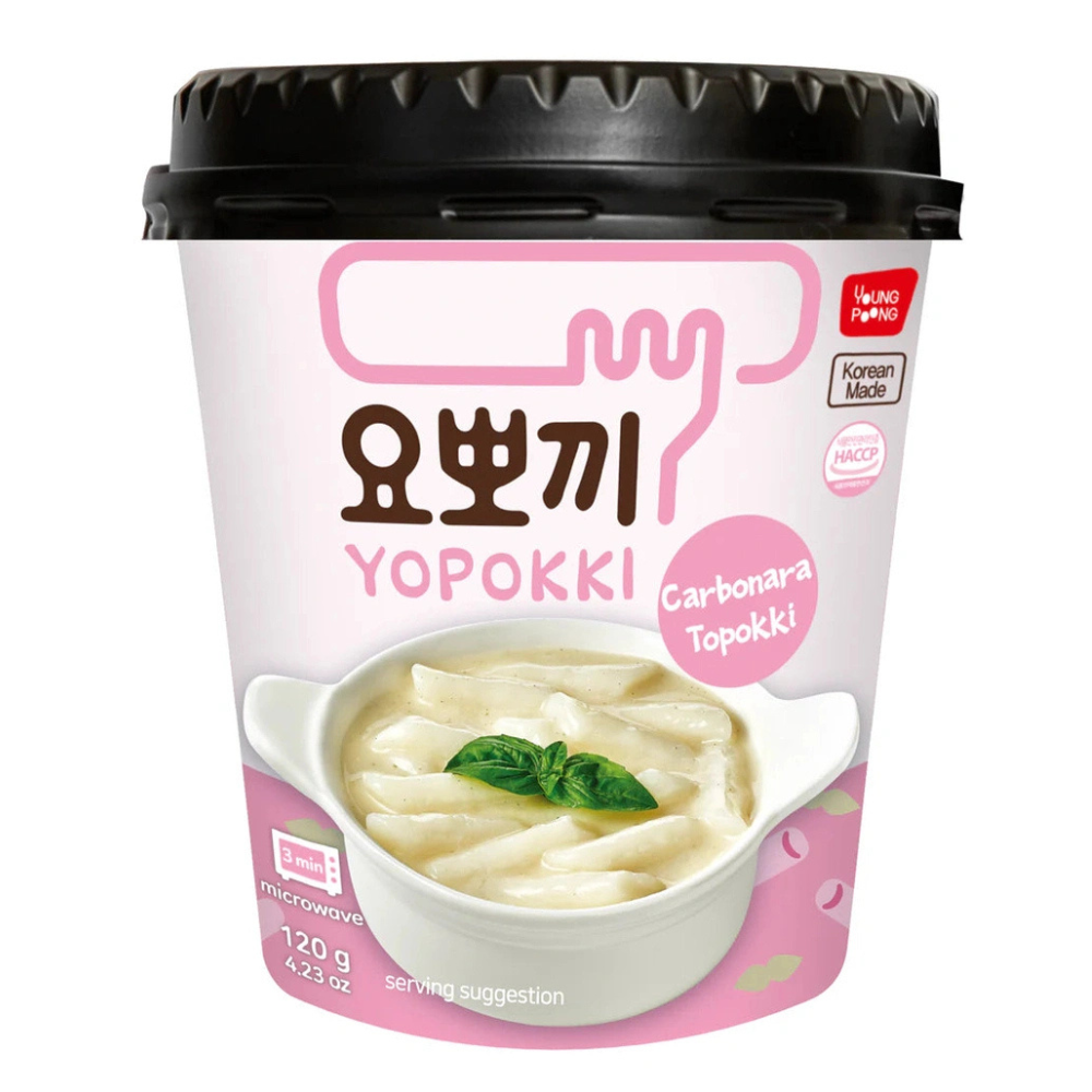 Youngpoong Yopokki Cup Topokki Carbonara