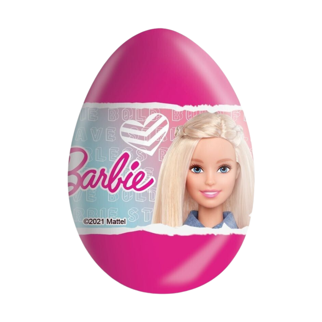 Zaini Barbie Egg Chocolate - My American Shop