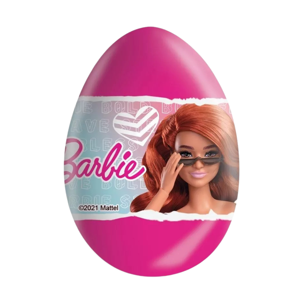 Zaini Barbie Egg Chocolate - My American Shop