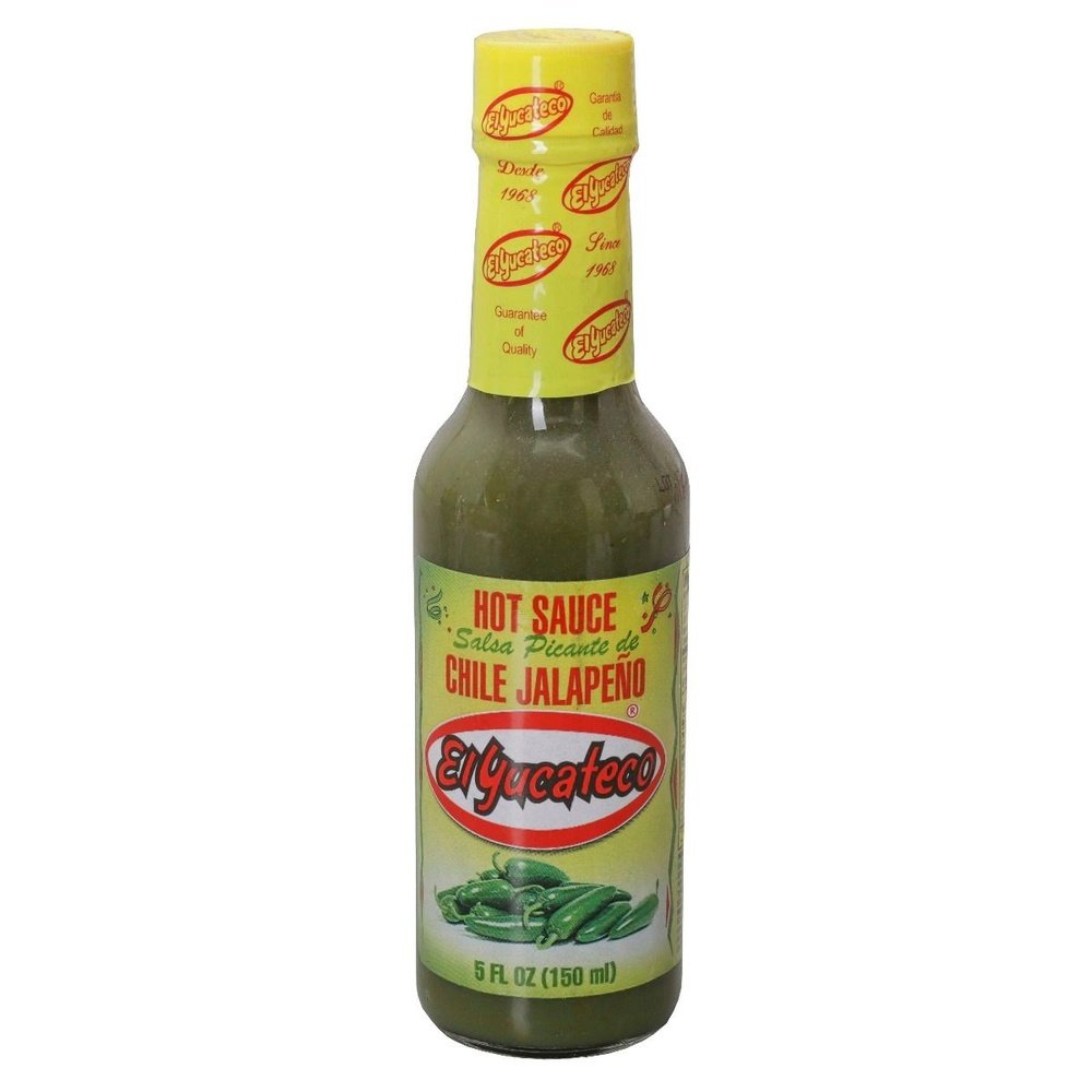 El Yucateco Hot Sauce Chile Jalapeno - My American Shop