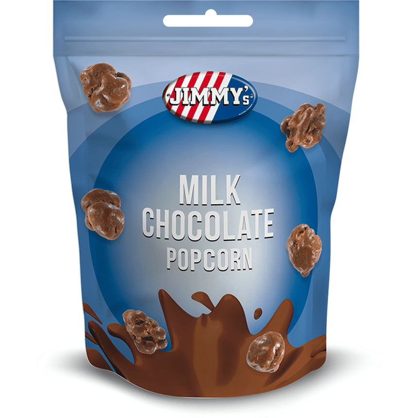 Jimmy's Milk Chocolate Pop Corn - My American Shop