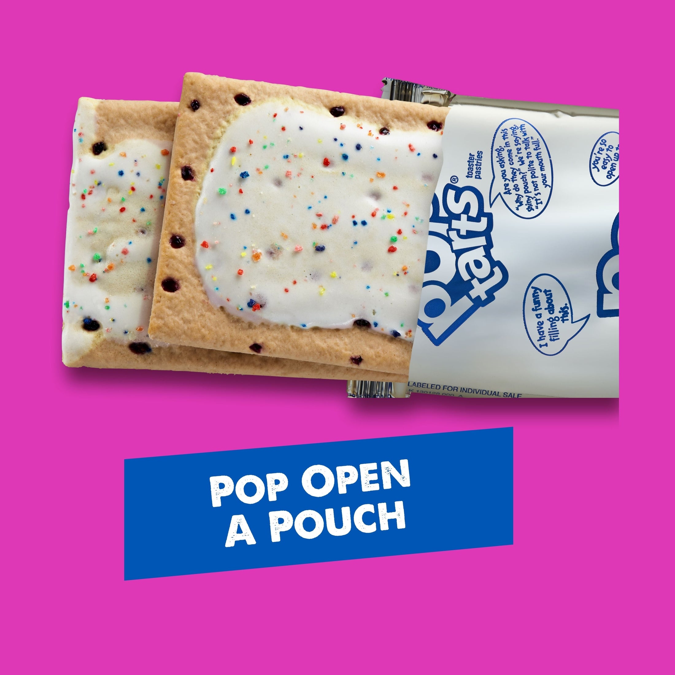 Kellogg's Pop Tarts Frosted Blueberry Small