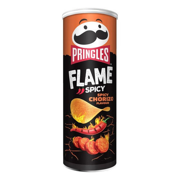 Pringles Chips Flame Chorizo - My American Shop