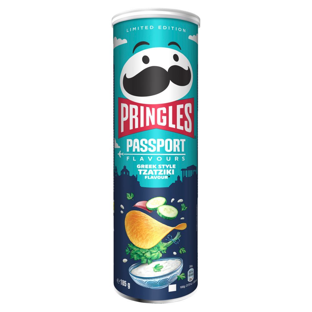 Pringles Chips Passport Greek Style Tzatziki - My American Shop