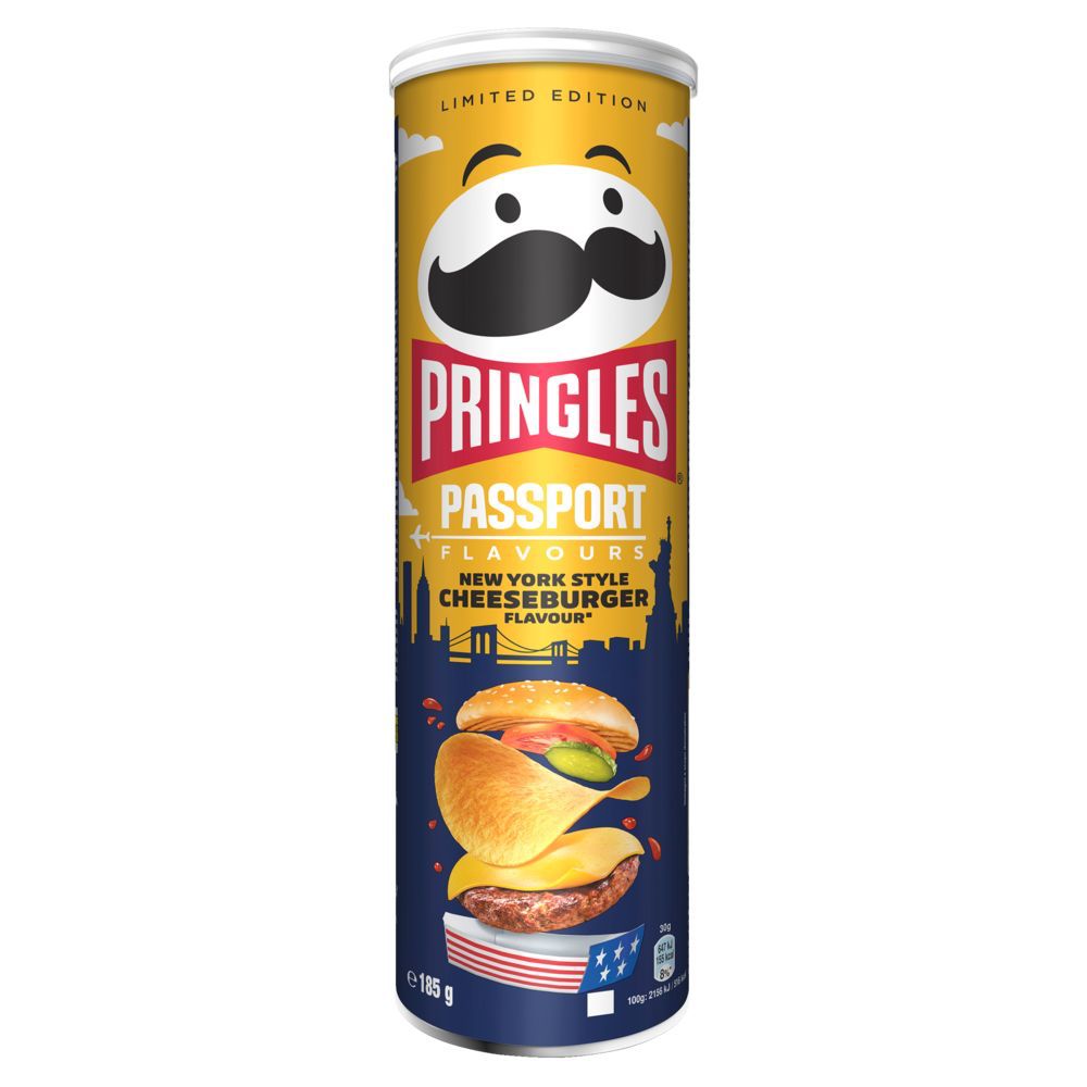Pringles Chips Passport New York Style Cheeseburger - My American Shop