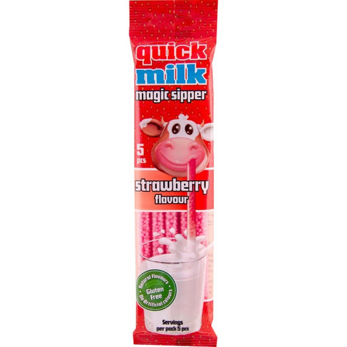 Quick Milk Magic Sipper Strawberry - My American Shop