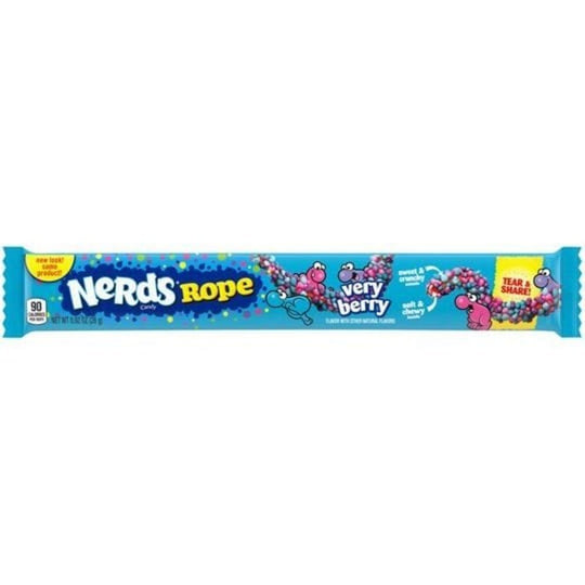 WILLY WONKA ROPE NERDS VERY BERRY - My American Shop